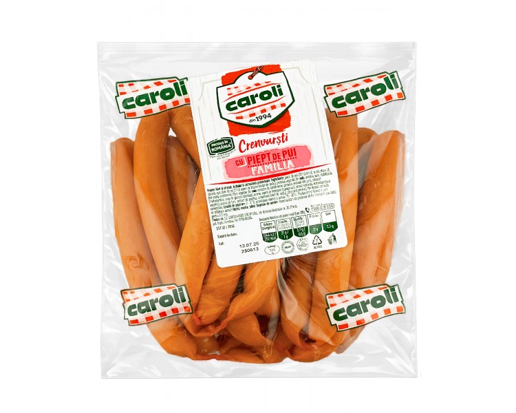 CAROLI CREMWURSTI PIEPT PUI 