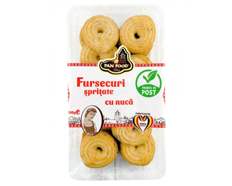 PAN FOOD GALLETAS NUECES 300G/18