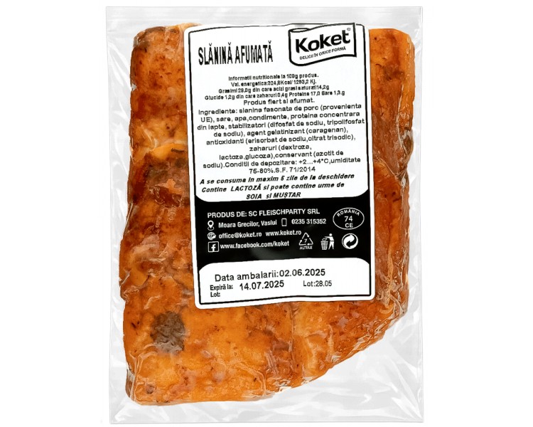 KOKET SLANINA AFUMATA VID