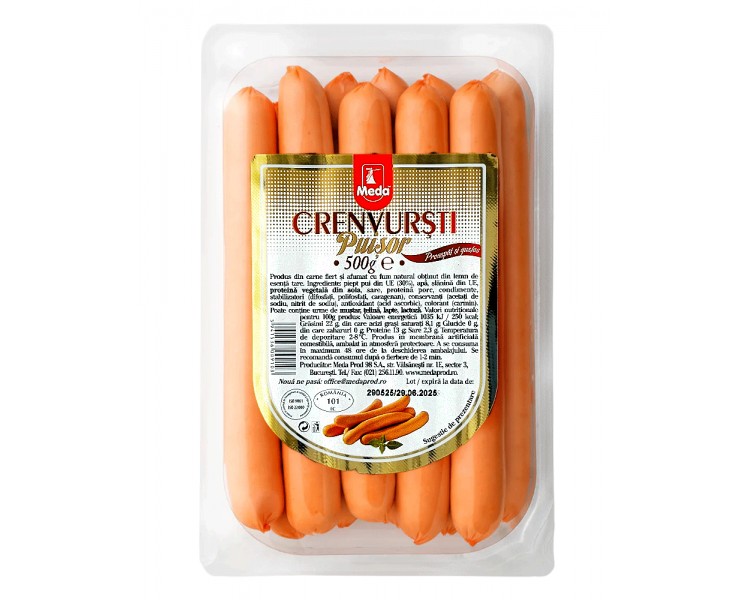 MEDA CREMWURSTI PUISOR 500G