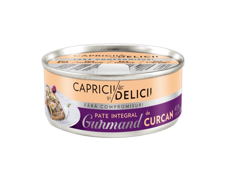 CAPRICII PATE INTEGRAL CURCAN 115G/27