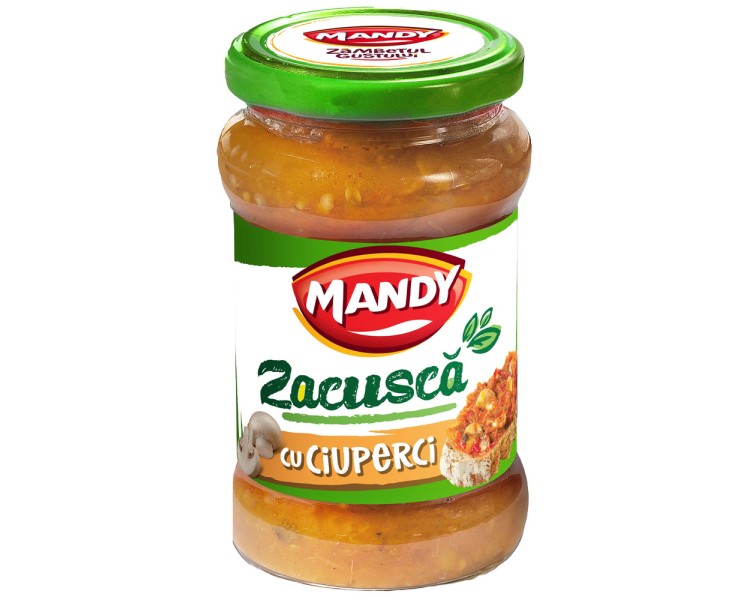 ZacuscÄƒ cu Ciuperci