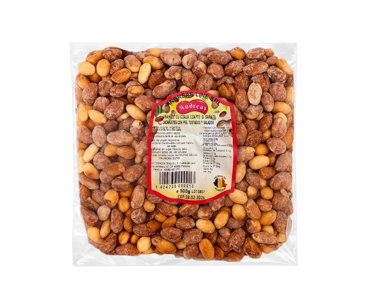 ANDREAS ARAHIDE COAJA COAPTE SARATE 500G/30