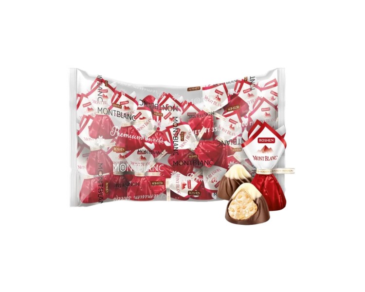 ROSHEN MONT BLANC BOMBONES ALMENDRA-COCO 1KG/4