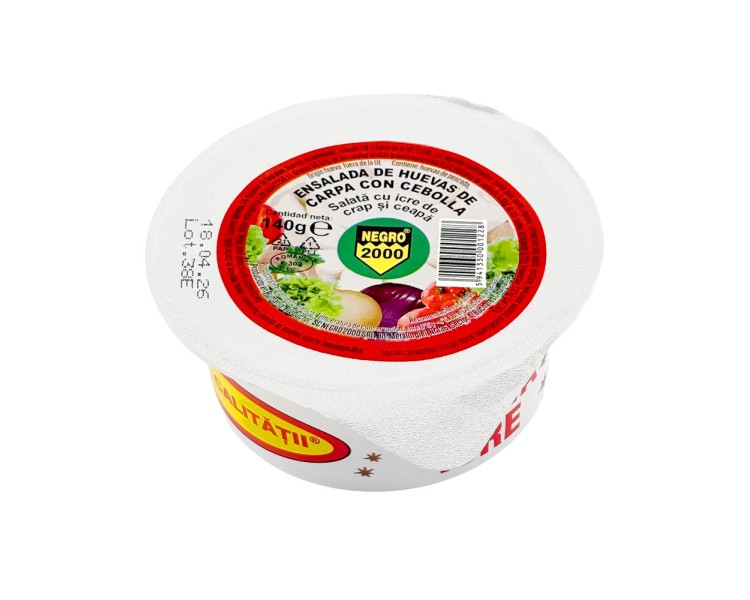 NEGRO ENSALADILLA CARPA 140G/32