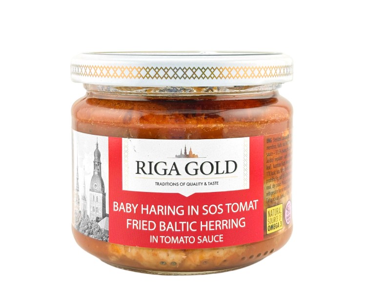 RIGA BABY HERING SOS TOMATE 280G/12