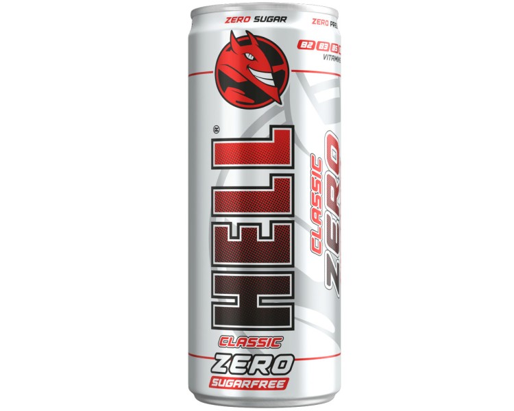 ENERGIZANT HELL ZERO 0.25L/24