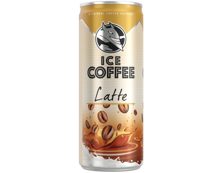 HELL ICE COFFEE LATTE 0.25L/24