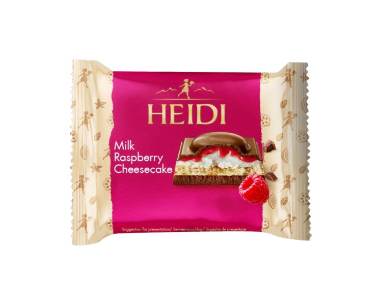 HEIDI BARQUILLOS FRAMBUESA-CHEESECAKE 55G/20