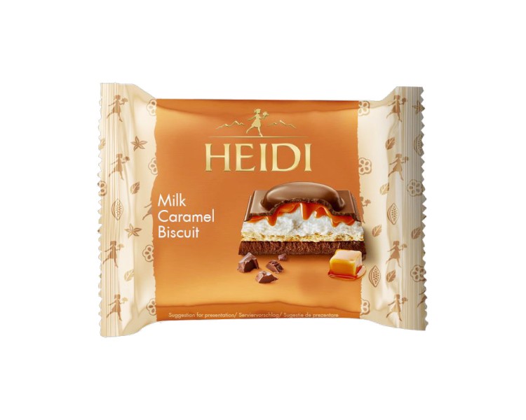 HEIDI BARQUILLOS CARAMELO-GALLETAS 55G/20