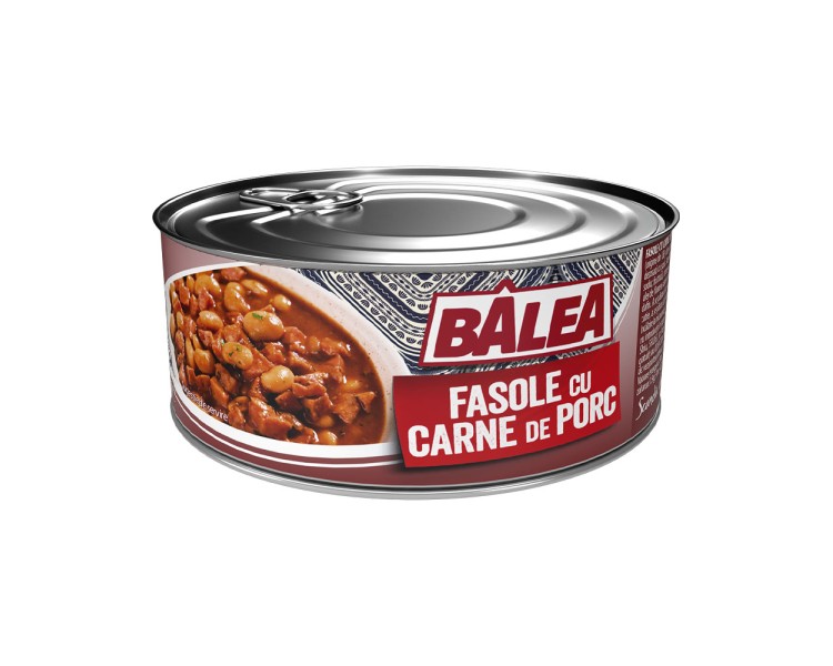 BALEA FASOLE CARNE PORC 300G/6