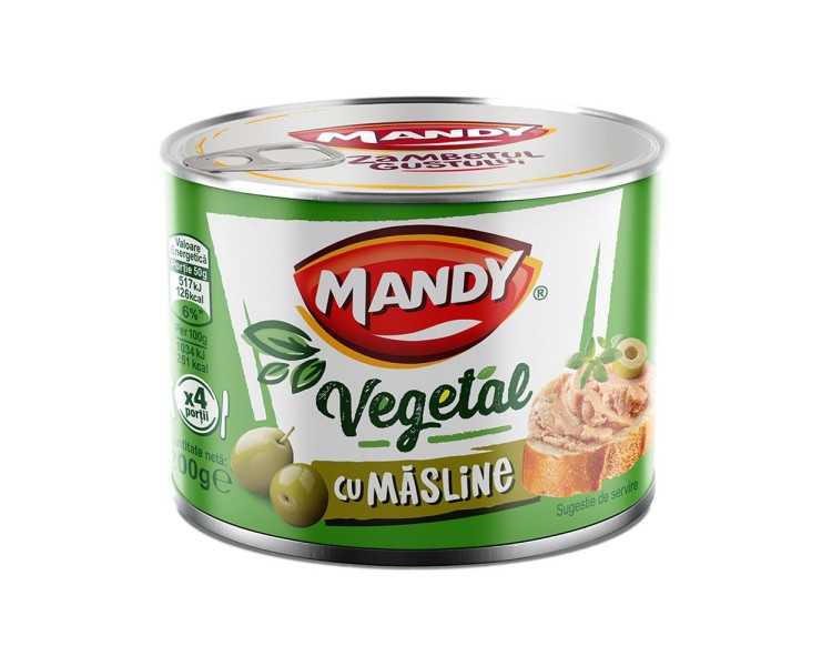 Paté Vegetal con Aceitunas 200G