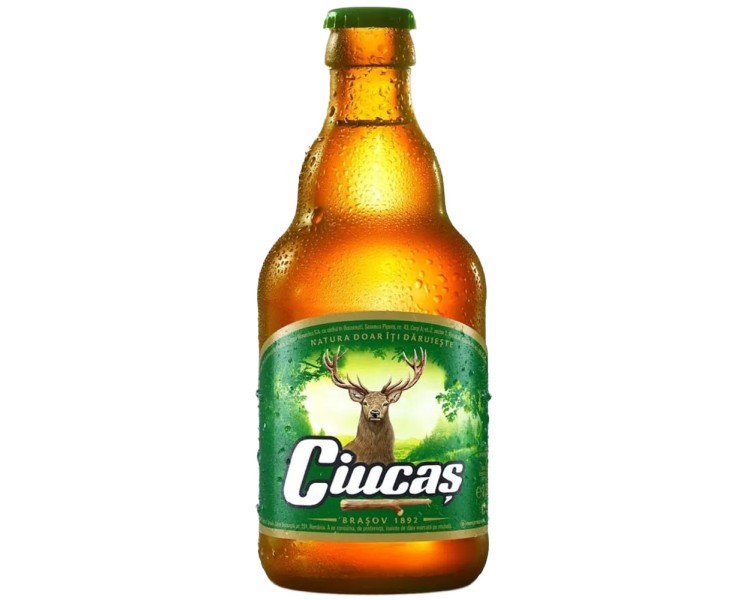 CERVEZA CIUCAS BOTELLA 0.33L/24