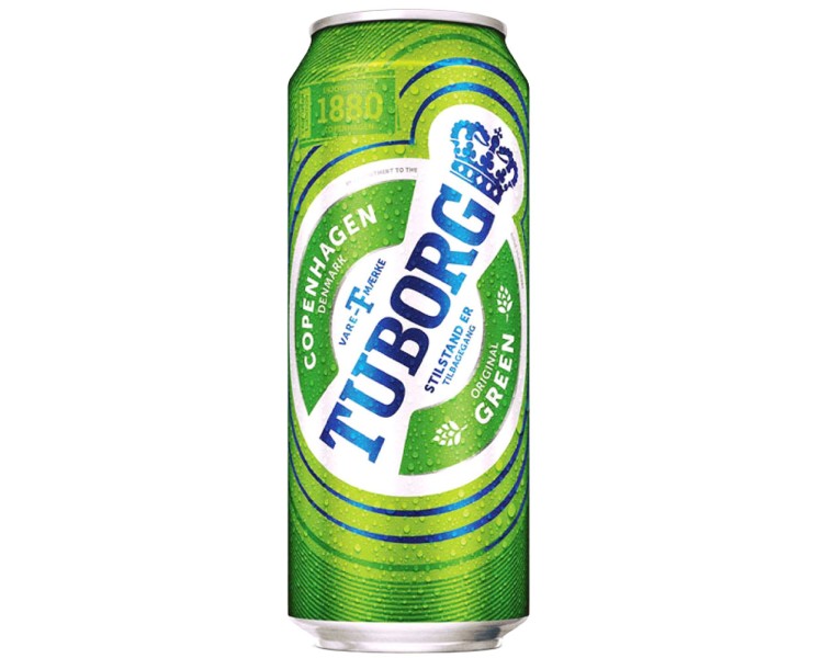 CERVEZA TUBORG LATA 0.5L/24