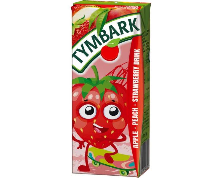 TYM TEDI FRESA-MANZANA-MELOCOTÓN 0,2L/27