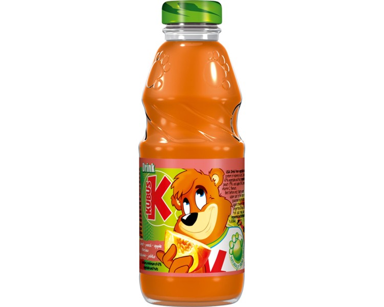 TYM KUBUS ZANAHORIA-MANZANA-MELOCOTÓN 0.3L/20