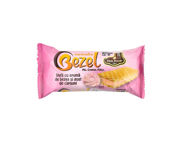 PAN FOOD BEZEL VAFA SPUMA BEZEA CAPSUNI 23G/25