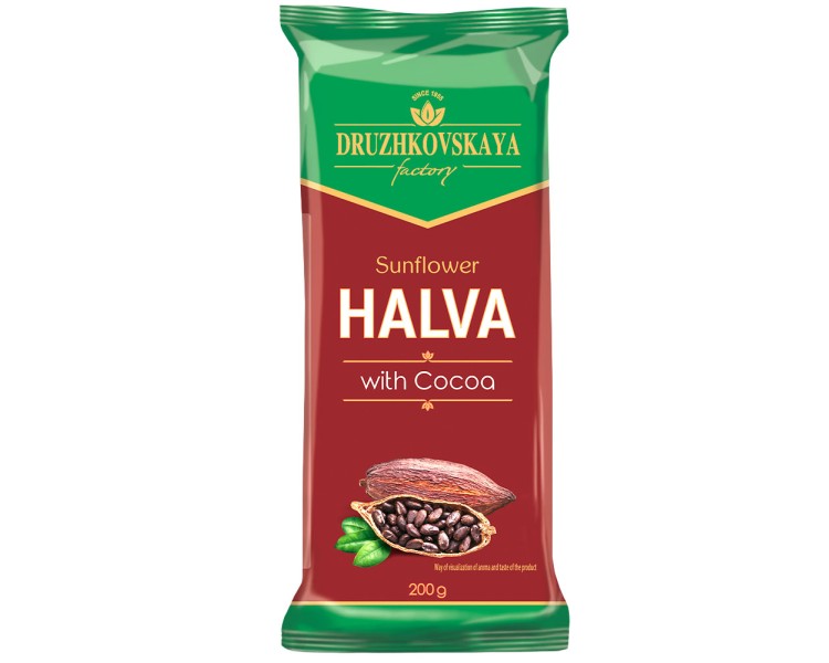 DF HALVA CACAO 200G/20