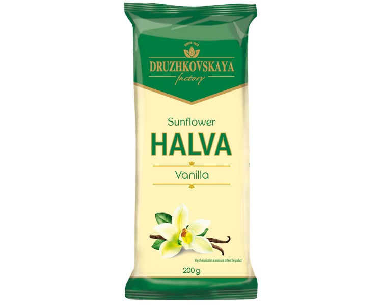 DF HALVA VAINILLA 200G/20