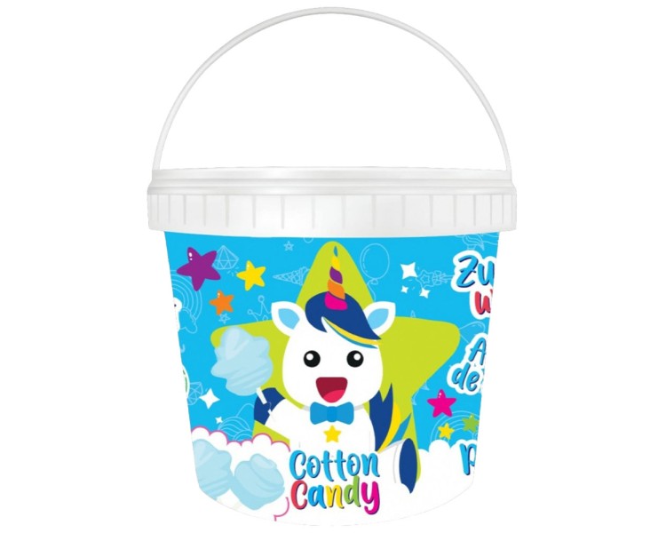 LOLLIBONI ALGODON AZUCAR UNICORNIO BLUE 50G/12
