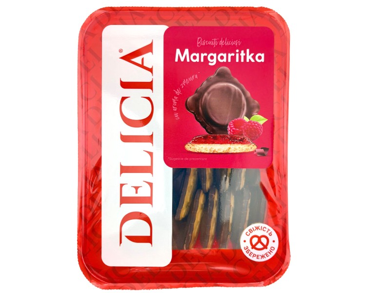 DELICIA MARGARITKA GALLETAS FRAMBUESA 400G/5