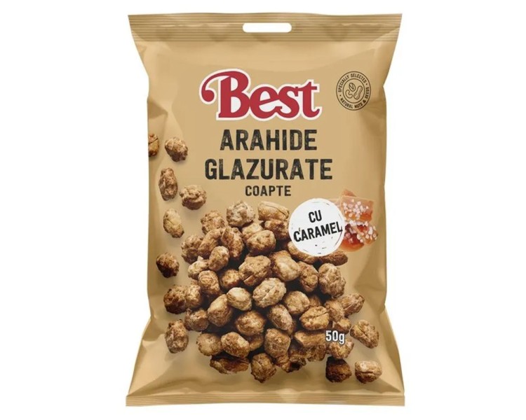 BEST CACAHUETES CARAMELO 50G/18