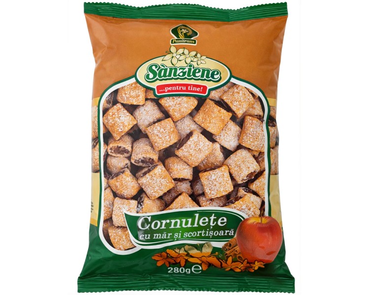 SANZIENE PASTELITOS MANZANA-CANELA 280G/16