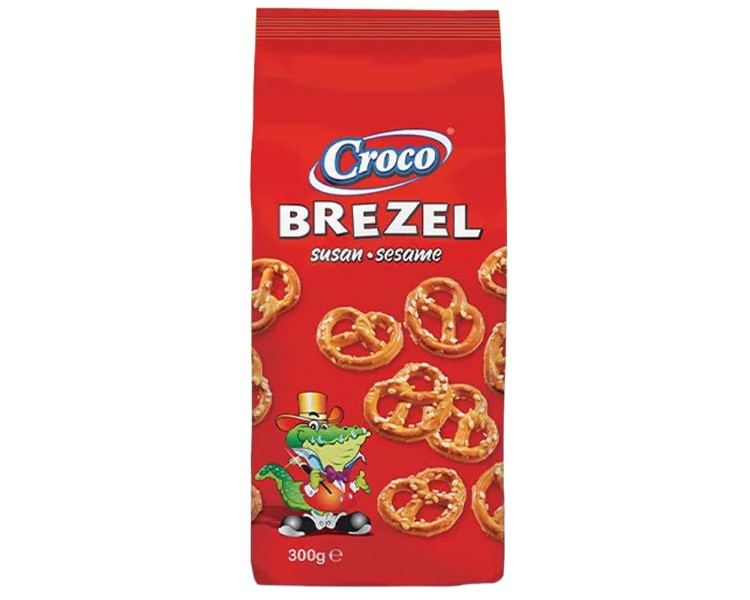 CROCO BREZEL SÉSAMO 300G/12