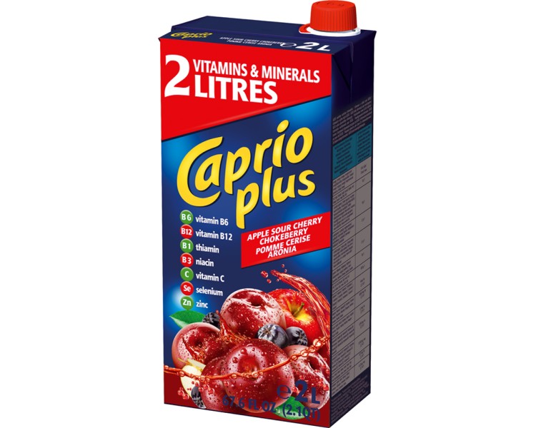 TYM CAPRIO MANZANA-ARONIA-CEREZA 2L/6