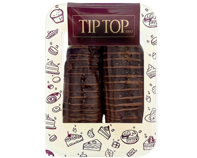TIPTOP PRAJITURA ECLER VANILIE 2*130G/12