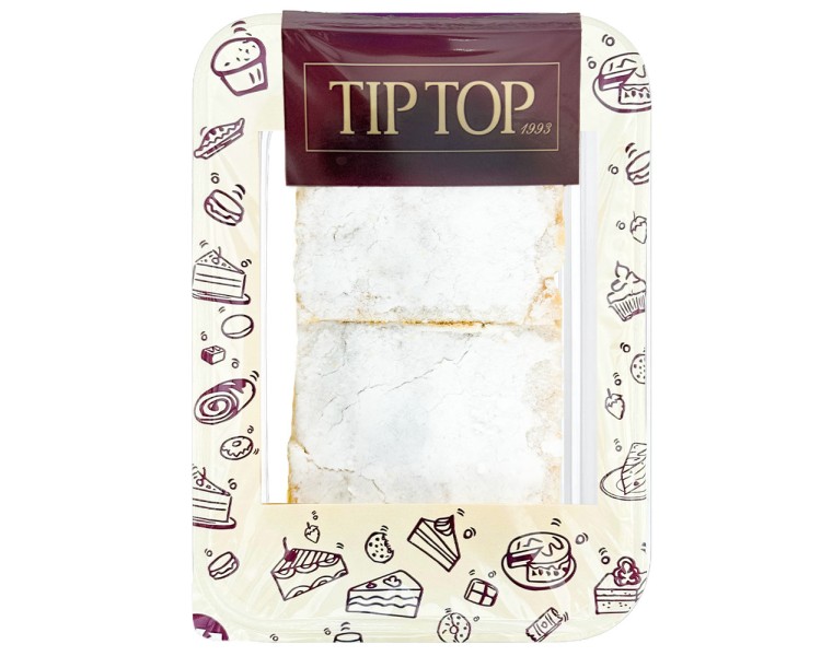TIPTOP PRAJITURA CREMSNIT 2*160G/16