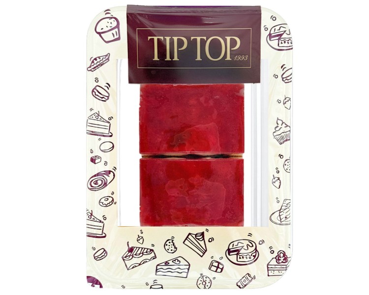 TIPTOP PRAJITURA DIPLOMAT VISINE 2*130G/24