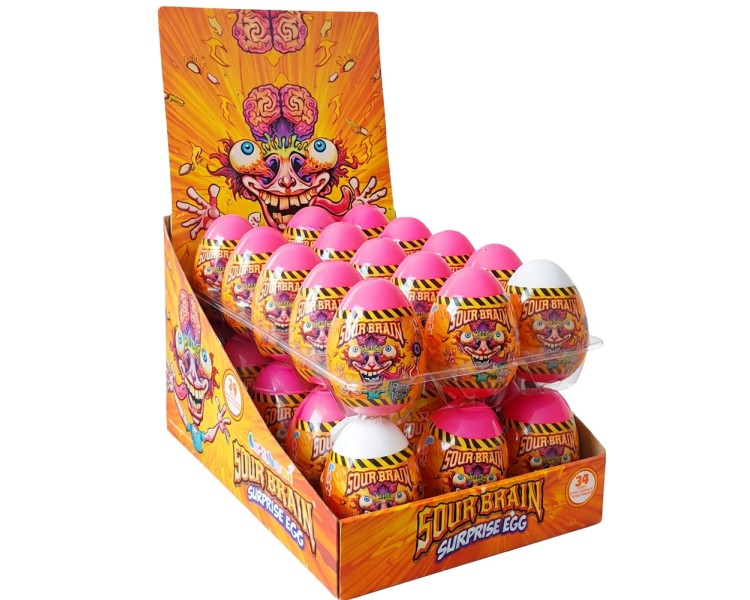 LOLLIBONI OU SURPRIZE SOUR BRAIN 8G/24