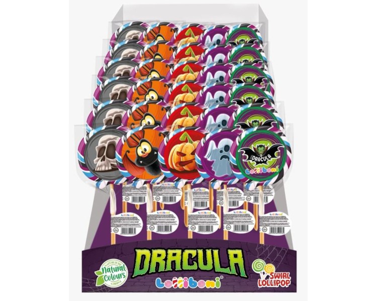 LOLLIBONI PIRULETAS DRACULA 30G/50