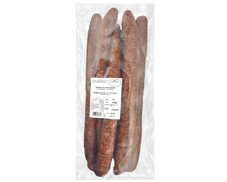 CARPATIO PALCSO CHORIZO AL METRO PICANTE
