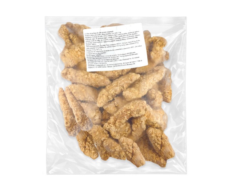 EDENIA PECHUGA POLLO REBOZADA PICANTE 1KG/10