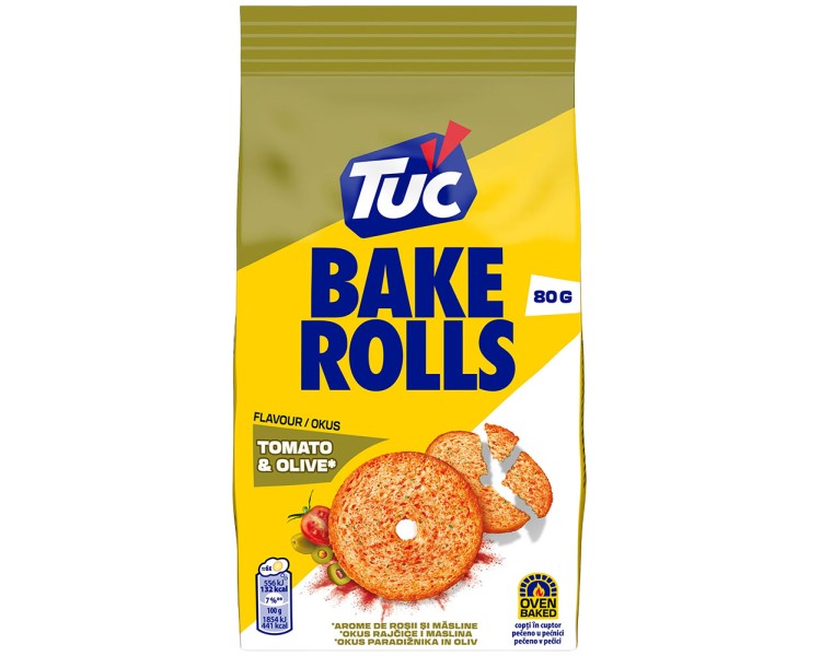 Bake Rolls cu RoÈ™ii & Oregano