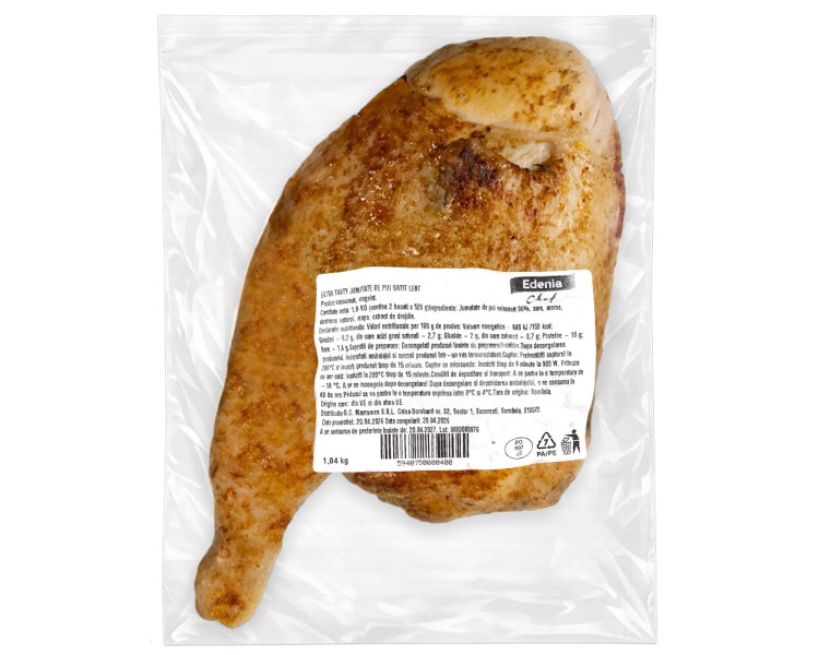EDENIA 1/2 POLLO TASTY 1KG/4