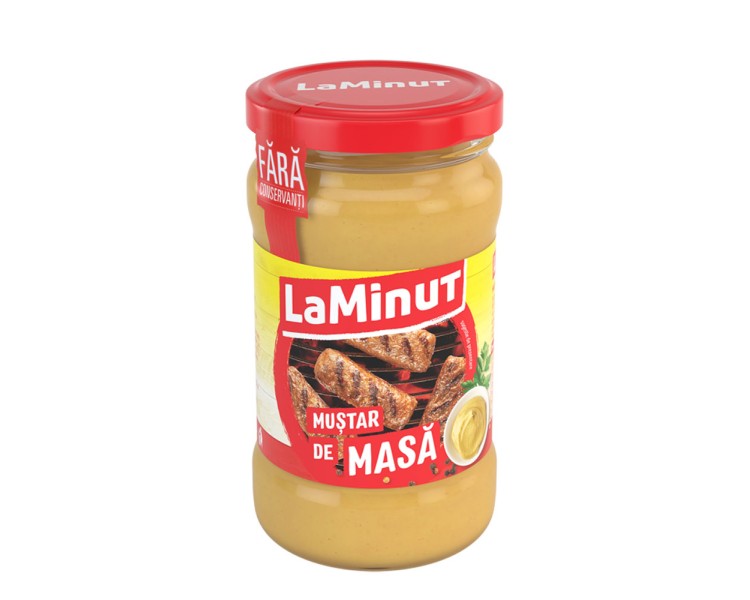 LA MINUT MOSTAZA CLASICA 300G/6