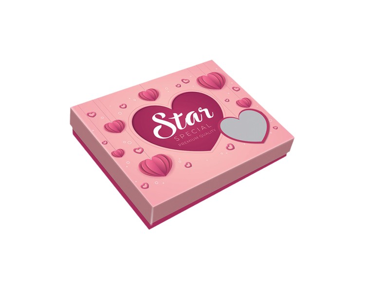 ADEL STAR BOMBOANE CIOCOLATA PINK 150G/12