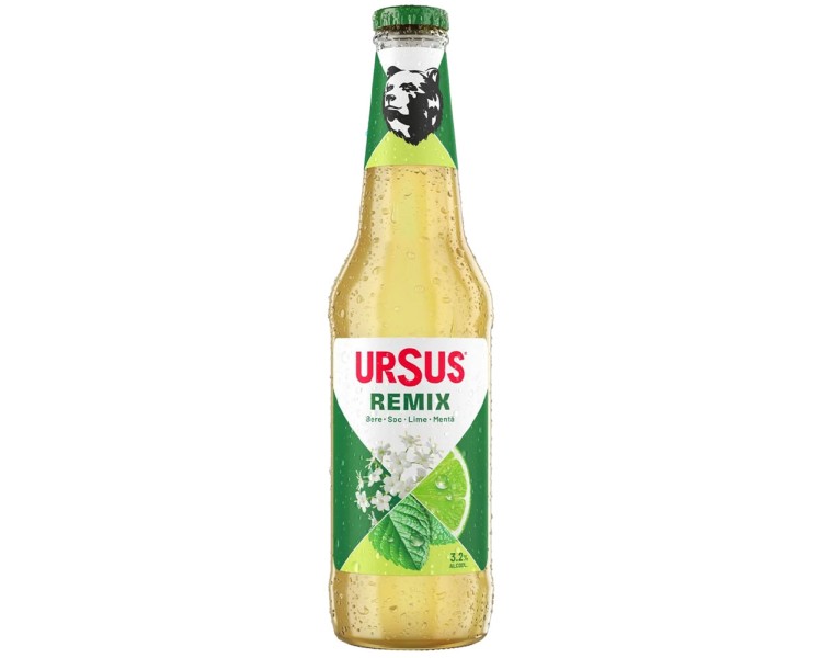 BERE URSUS SOC-LIMA-MENTA 0.33L/24