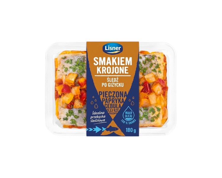 LISNER FILETE HERING MARINAT ARDEI-CEAPA 180G/6