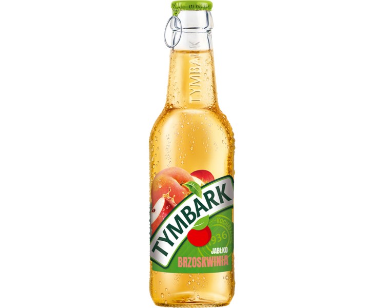 TYM MANZANA-MELOCOTÓN BOTELLA 0.25L/24