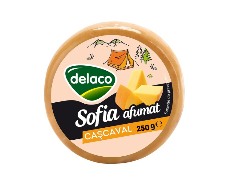DELACO CASCAVAL AFUMAT 250G