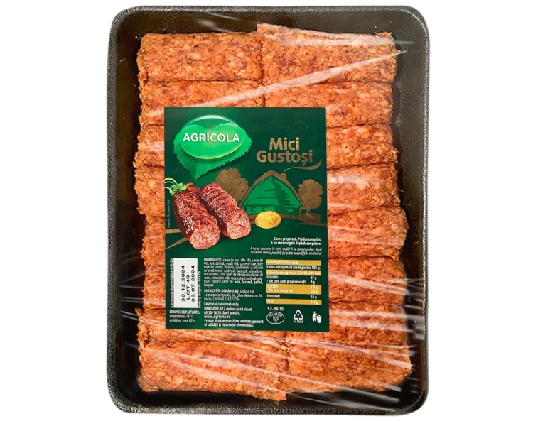 Carne Picada para Mici Gustosi 900G