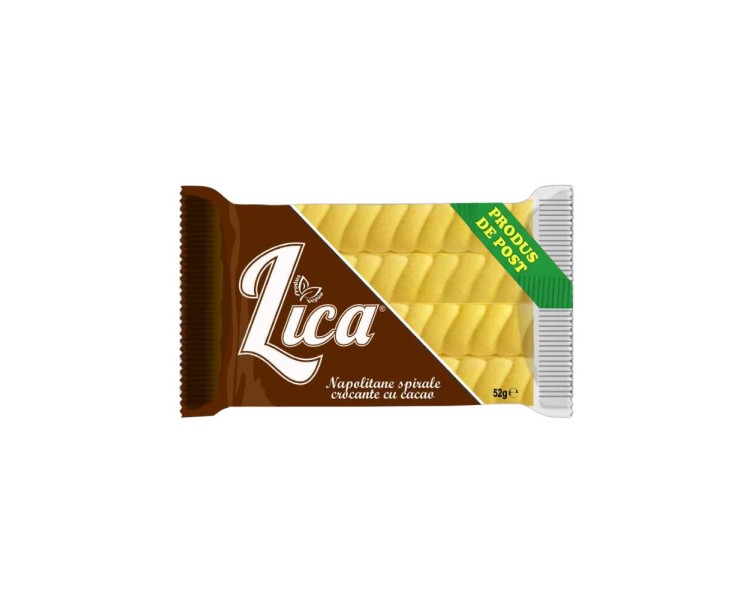 PAN FOOD LICA NAPOLITANE SPIRALE CACAO 52G/20