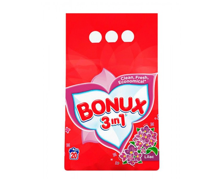 Detergente Bonux 3in1 Liliac