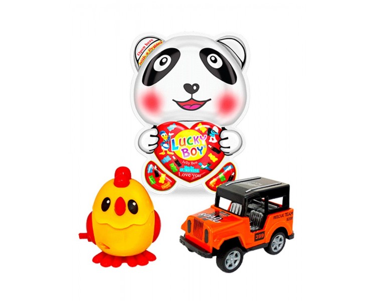 LUCKY PANDA JELEURI BAIETI 60G/8