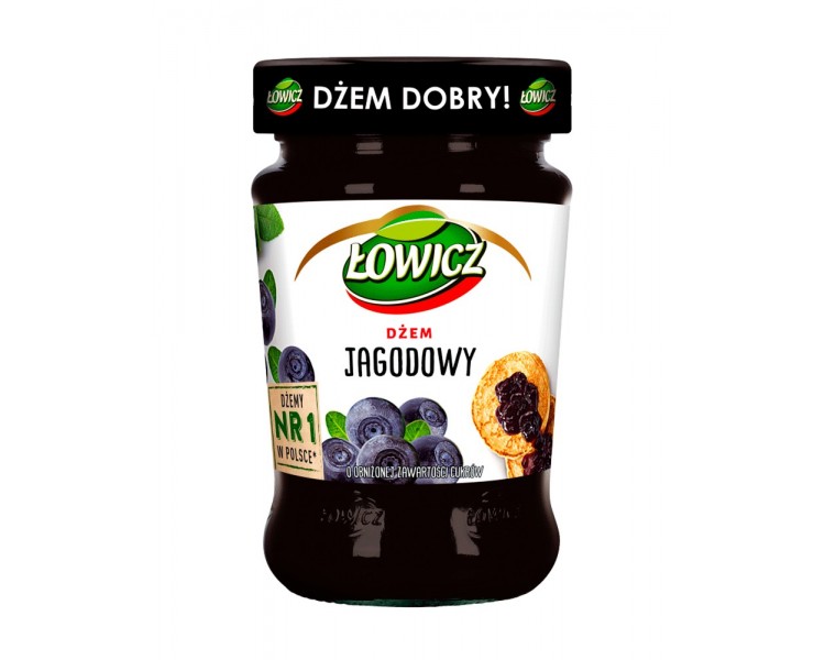 LOWICZ MERMELADA FRUTAS DEL BOSQUE 280G/8