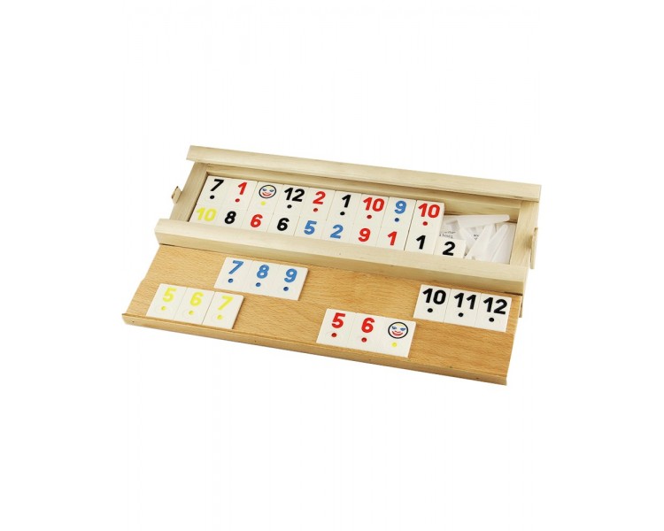 ART JUEGO RUMMY MADERA MEDIAS